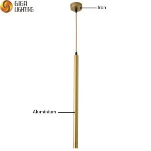 85-265V Nordic Lamp LED Tube single Pendant Lighting Fixtures led chandelier led commercial pendant lights nordic chandelier simply led lightings