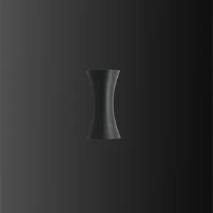CE VDE Led Wall lamp Wall Light  IP20 LED Up and Down Wall Lighting 3W x 2 Modern Aluminum Wall Sconce for Indoor Living Room (Black) Patio, Terrace, Garden, Balcony, Porch, Garage