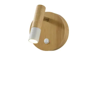 CB+EMC nordic 85V-265V wooden led wall lamp Thumb switch factory wholesaler