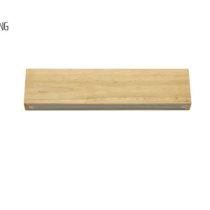 CB home hotel Modern Wooden Style LED Rectangle Shape Wall Sconce